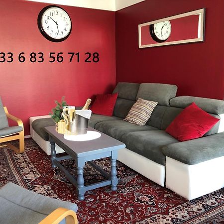 Bedinreims "Burgundy Bottle" 110M2 Exceptional, 4 Chambres Doubles, 2 Bain, Free Park & Wifi, Tout Equipe Екстериор снимка